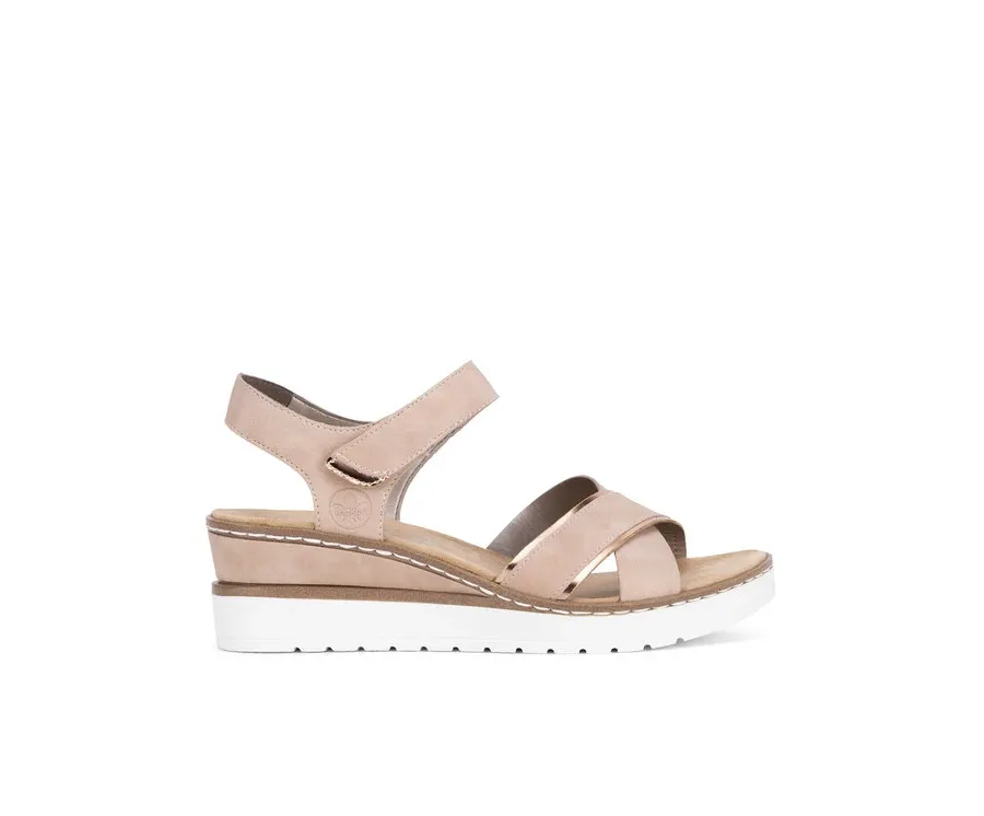 obrazek 1 Rieker Sandały V38G9-31 Różowy