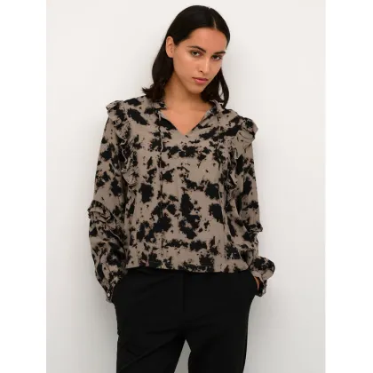 Zdjęcie Karen by Simonsen Bluzka Kalinkakb 10104571 Brązowy Straight Fit