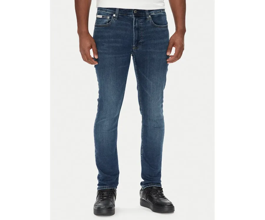 obrazek 1 Calvin Klein Jeans Jeansy LV04RB720G Granatowy Skinny Fit