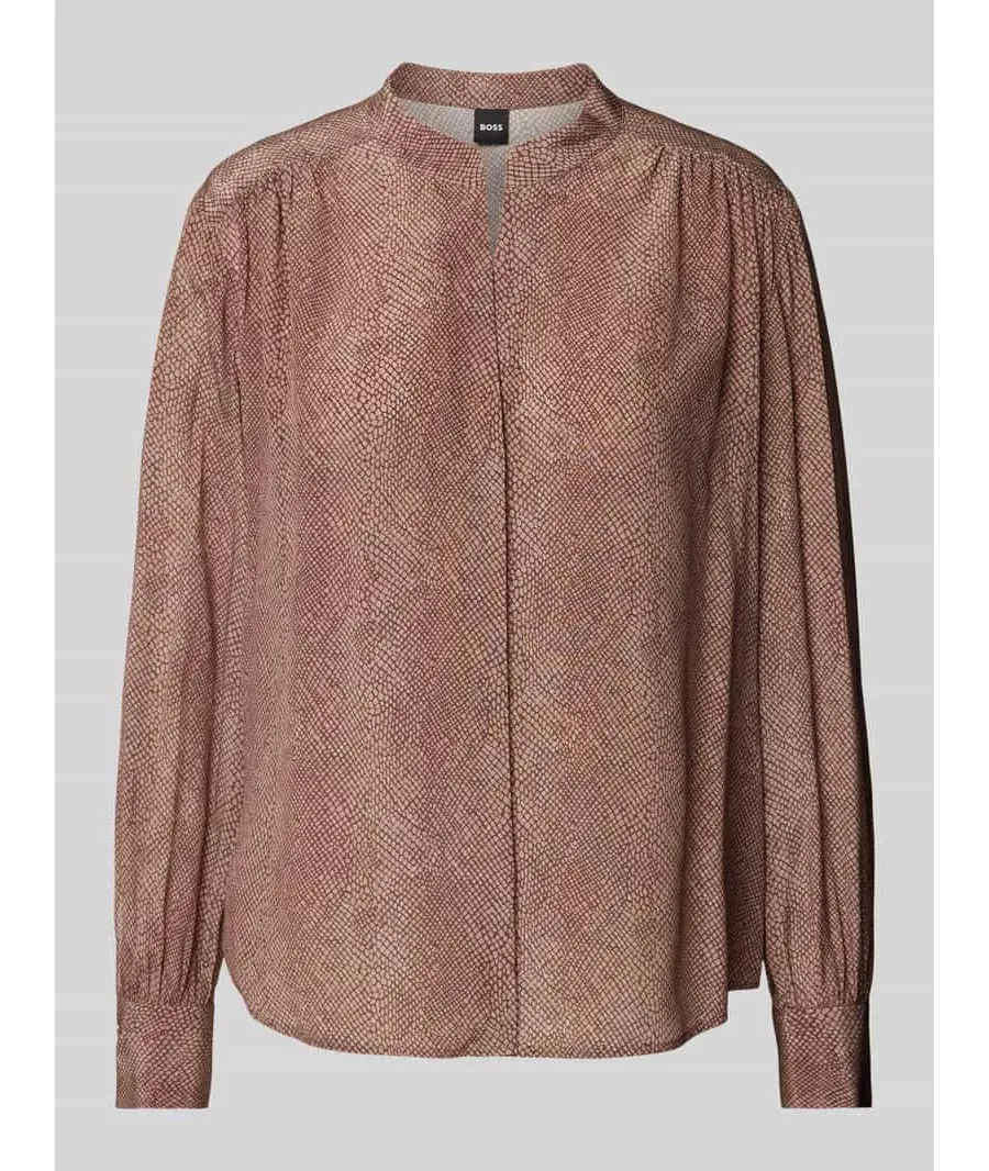 obrazek 1 Bluzka jedwabna ze stójką model ‘Banora’