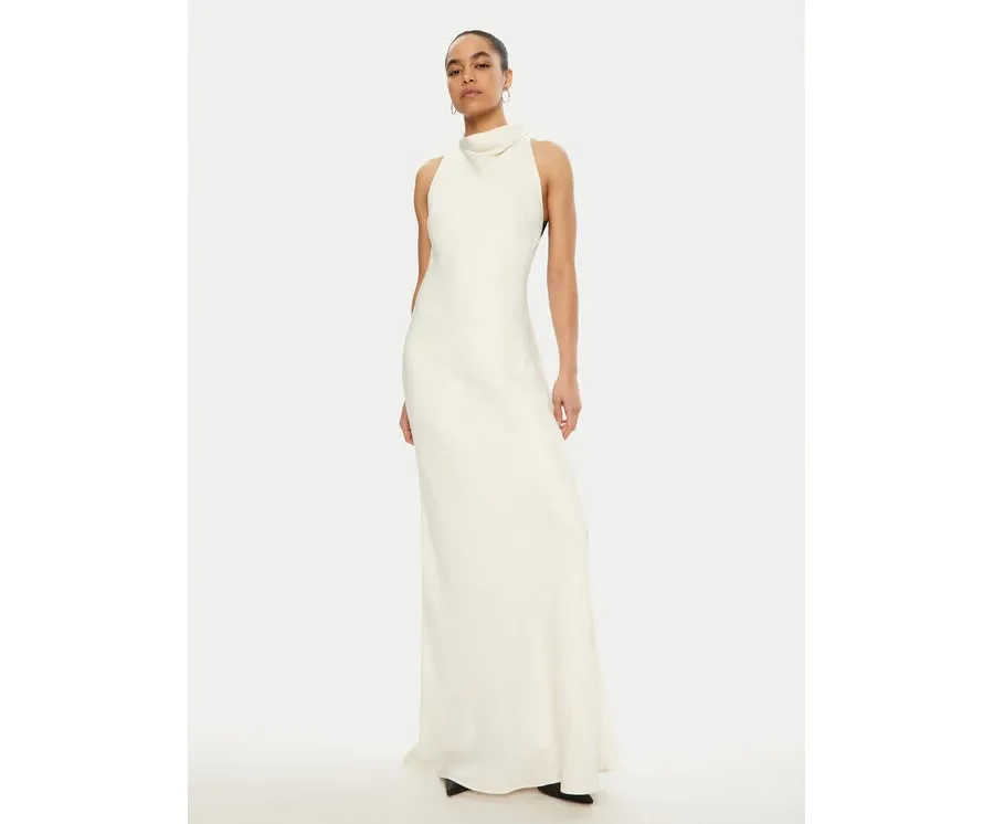 obrazek 1 ROTATE Sukienka wieczorowa 113928 Biały Slim Fit