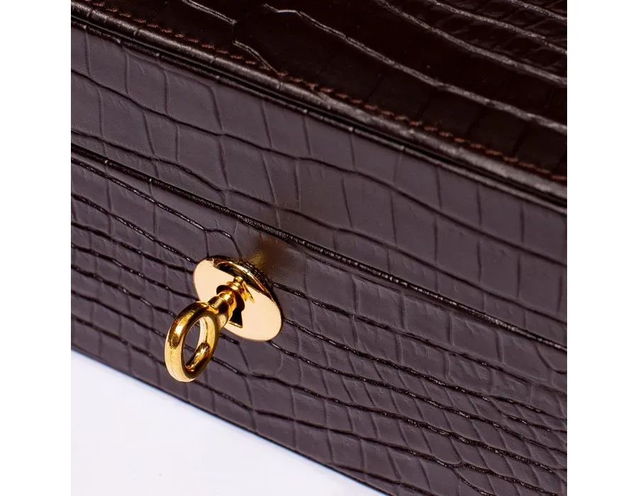 obrazek 6 Brązowy Collector Box L263 na zegarki marki Rapport London