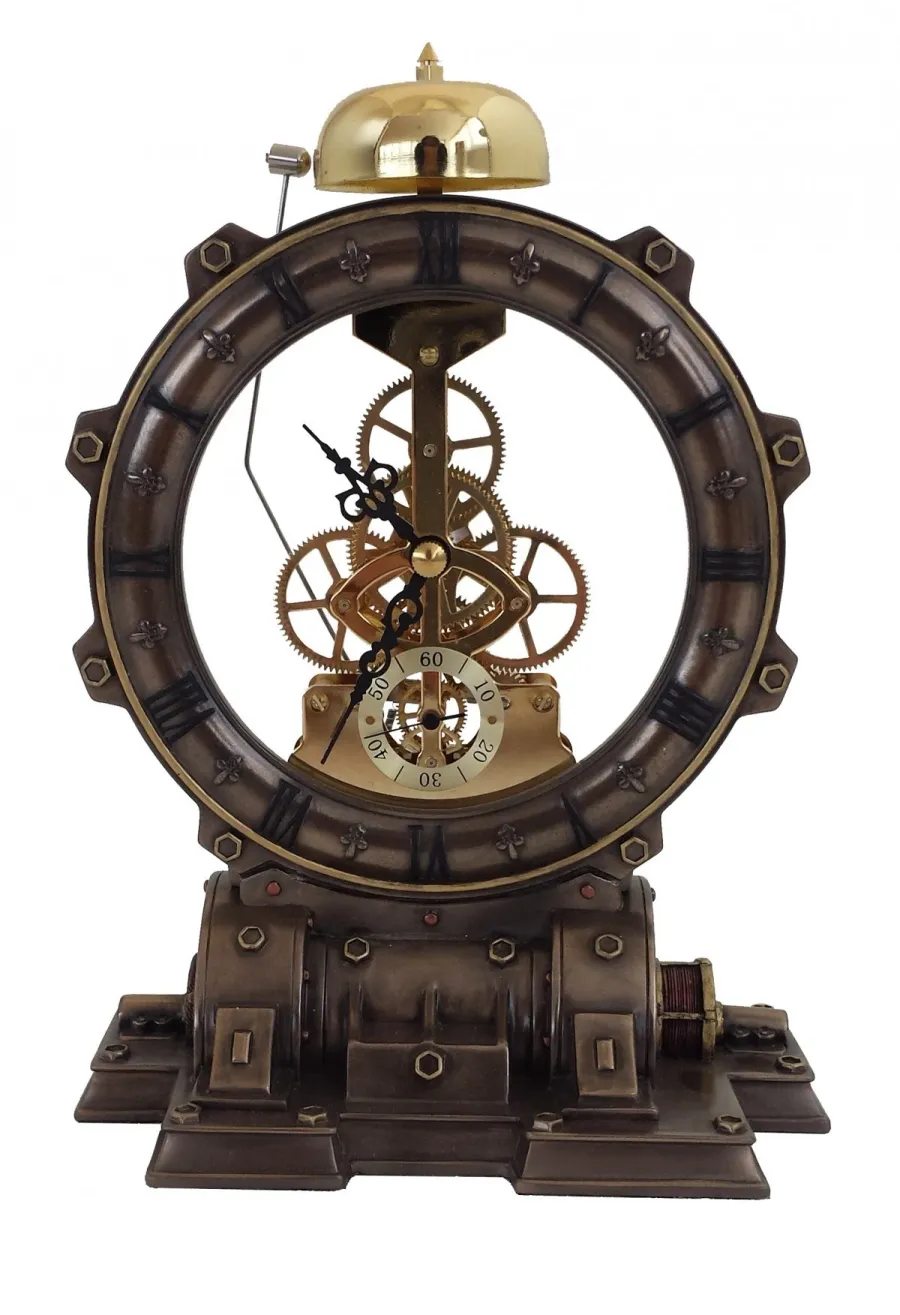 obrazek 1 Elegancka ozdoba - steampunkowy zegar