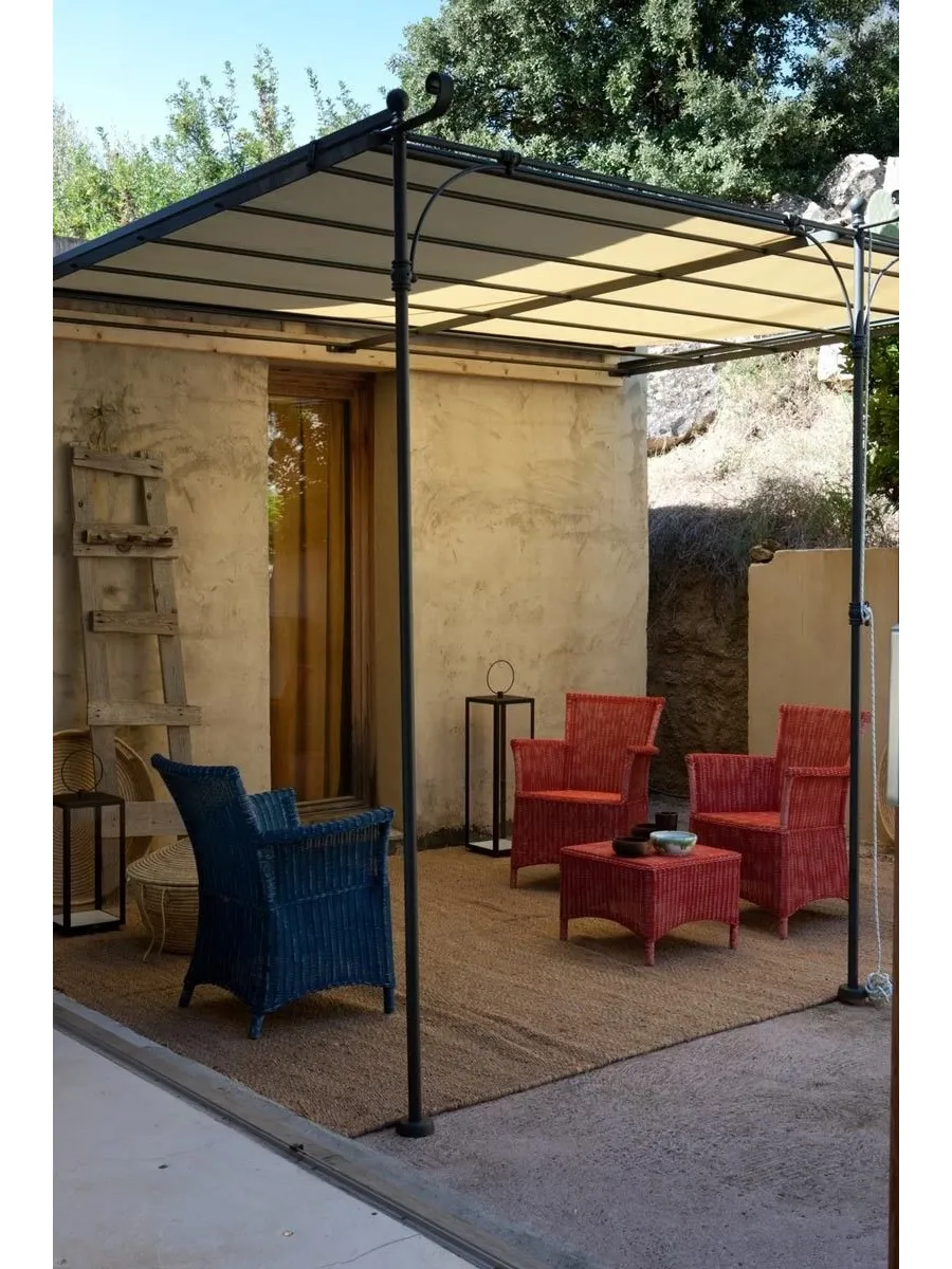 obrazek 2 Stylowa przyścienna pergola Solaire 376×320 cm