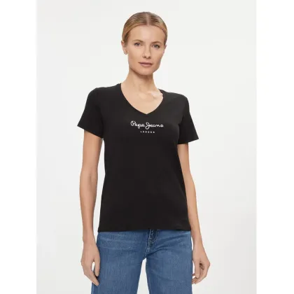 Zdjęcie Pepe Jeans T-Shirt Wendy PL505482 Czarny Regular Fit