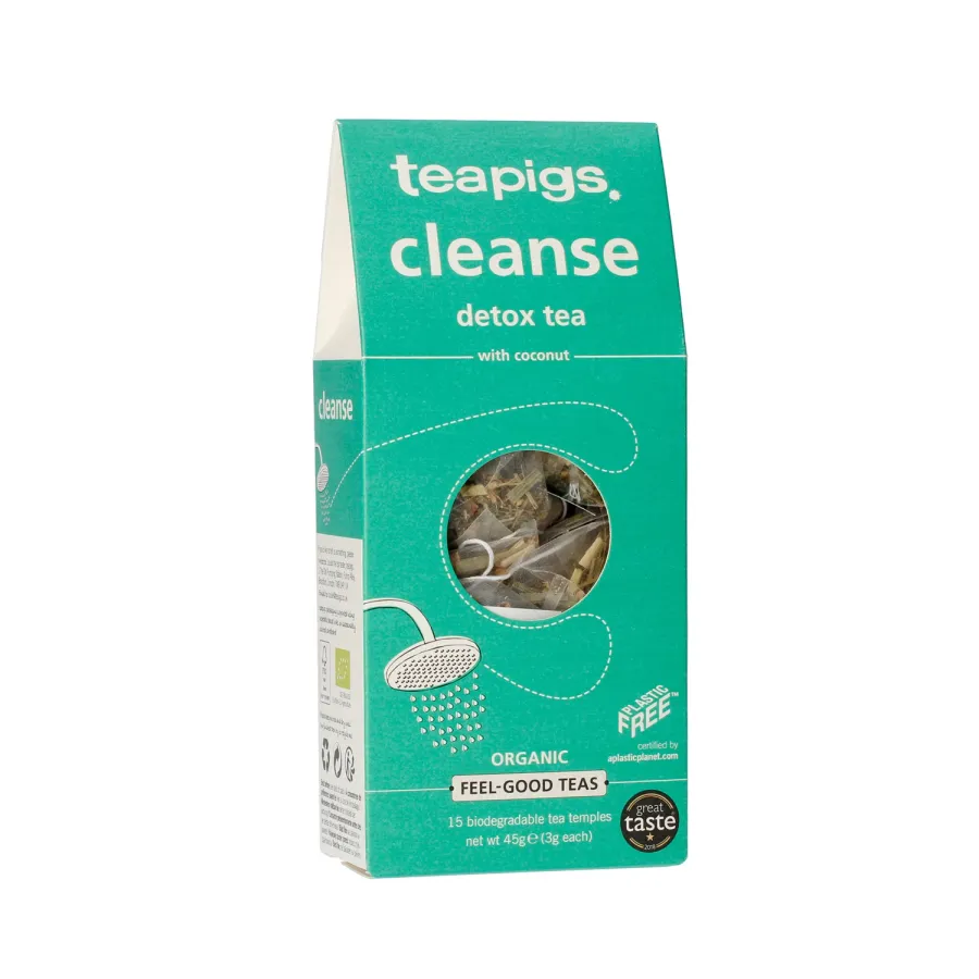 obrazek 1 teapigs Cleanse - Detox Tea 15 piramidek TEAPIGS
