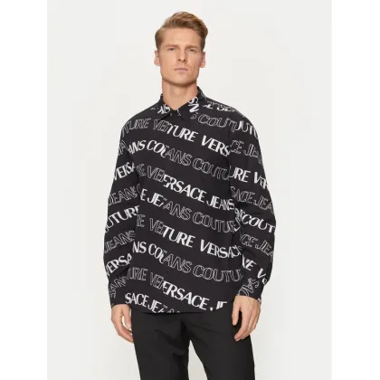 Zdjęcie Versace Jeans Couture Koszula 76GAL2R0 Czarny Regular Fit