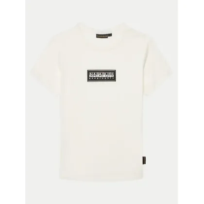 Zdjęcie Napapijri T-Shirt Chamois NP0A4ILE D Biały Regular Fit