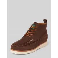 Zdjęcie Buty sznurowane ze skóry z ozdobnym szwem model ‘RANGER’