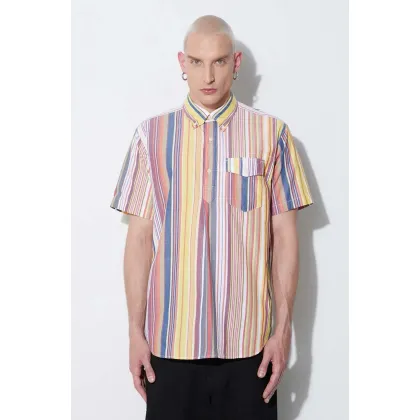 Zdjęcie Engineered Garments koszula bawełniana męska regular z kołnierzykiem button-down 22S1A003-ES041
