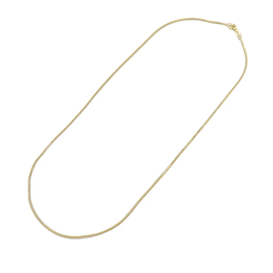 obrazek 1 Elegancki łańcuszek z 9-karatowego żółtego złota (45 cm)