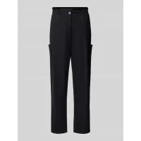 Zdjęcie Spodnie materiałowe z elastycznym pasem model ‘FRANCA’