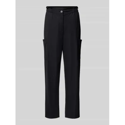 Zdjęcie Spodnie materiałowe z elastycznym pasem model ‘FRANCA’