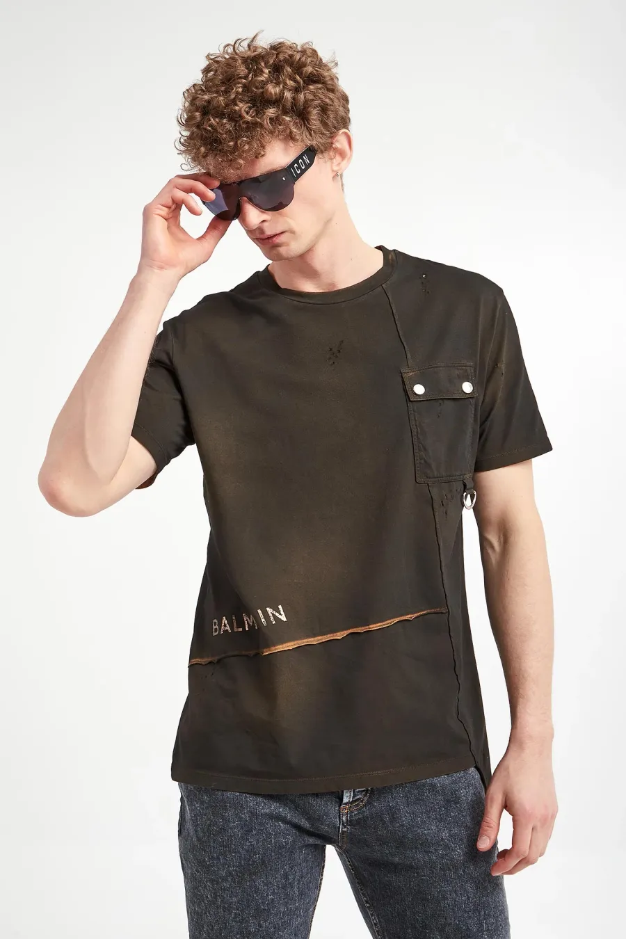 obrazek 1 T-shirt męski BALMAIN Balmain