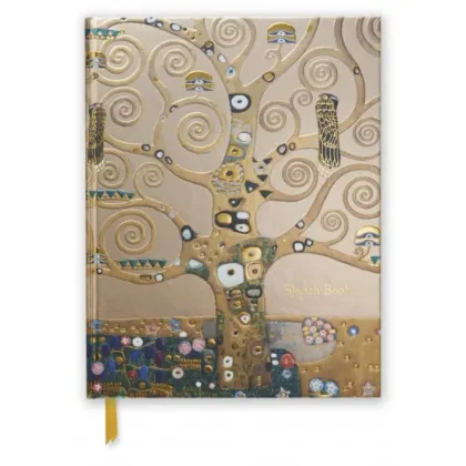Zdjęcie Stylowy szkicownik (Gustav Klimt: Drzewo życia) - Flame Tree Publishing
