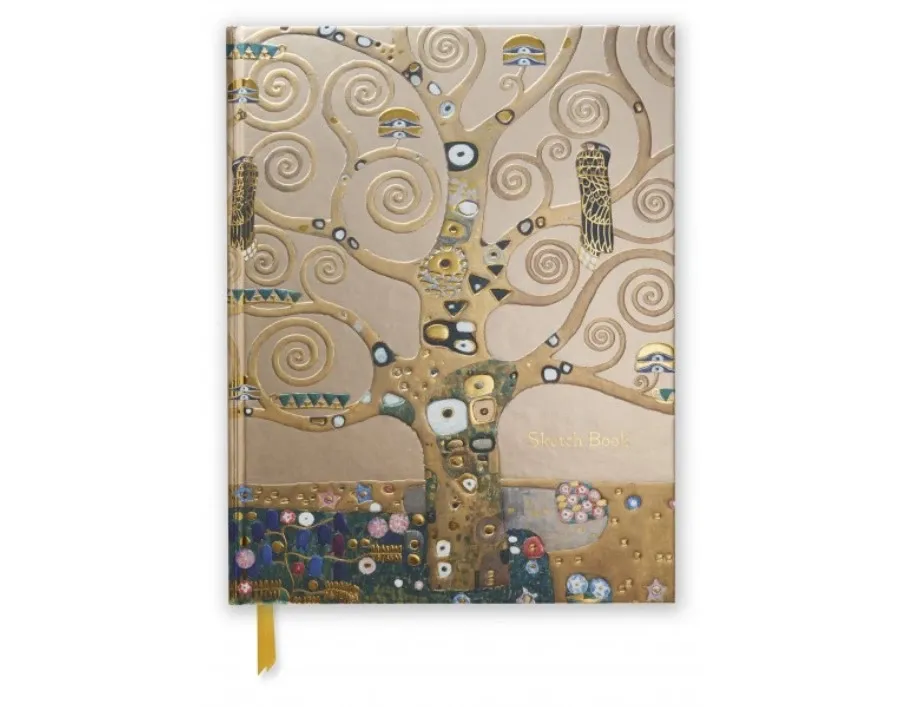 obrazek 1 Stylowy szkicownik (Gustav Klimt: Drzewo życia) - Flame Tree Publishing