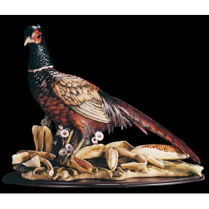 Zdjęcie Niespotykany bażant wykonany z włoskiej porcelany