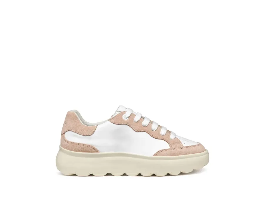obrazek 1 Geox Sneakersy D Spherica Ec4.1 D55TCA 08522 C1Z8Z Biały