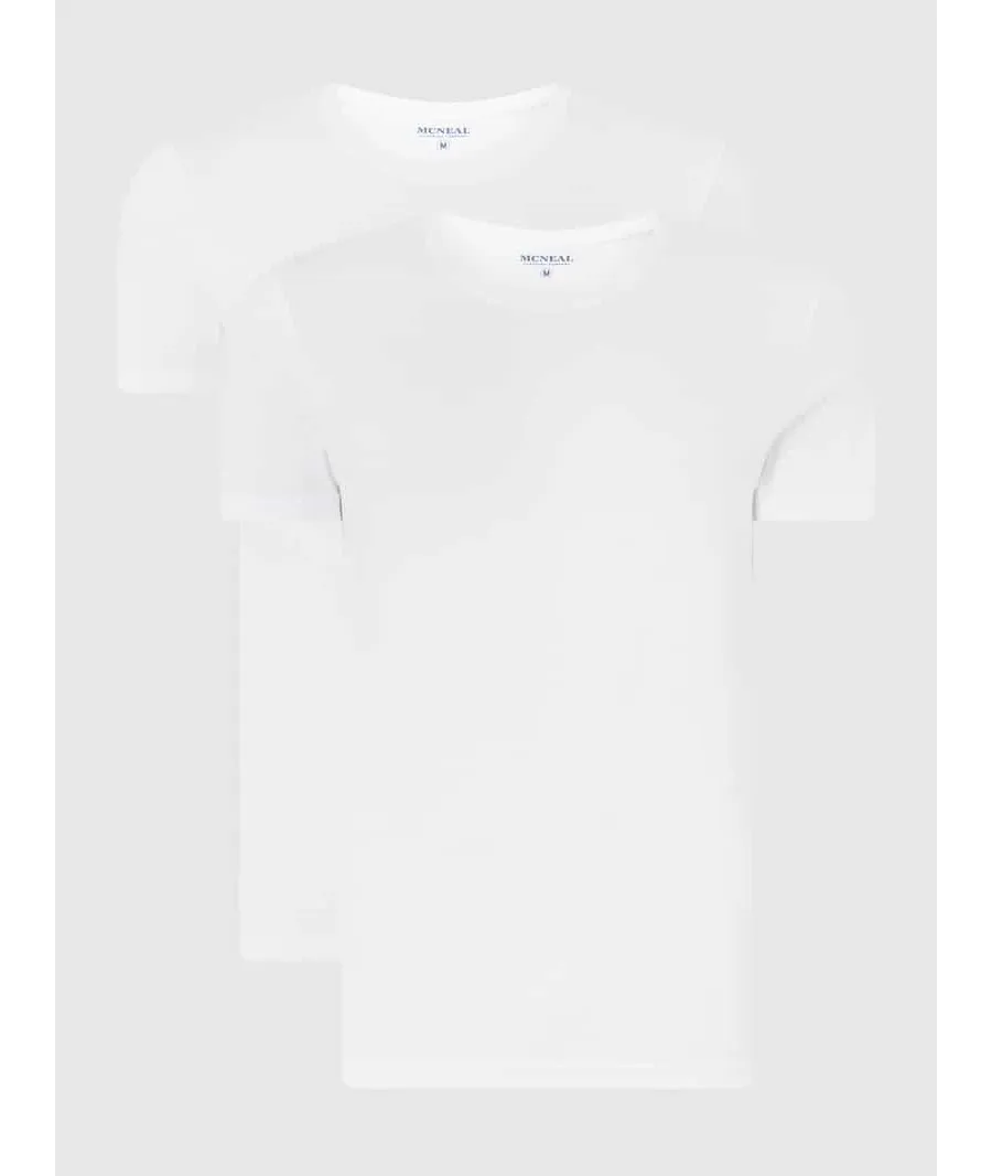 obrazek 1 T-shirt z bawełny w zestawie 2 szt.