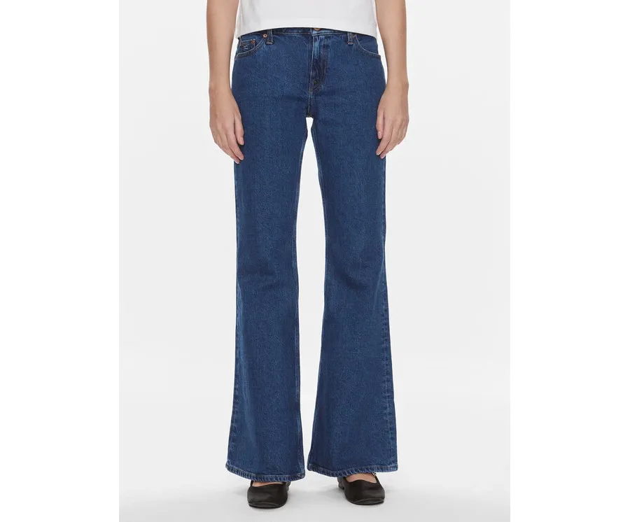 obrazek 1 Tommy Jeans Jeansy Sophie DW0DW17183 Niebieski Flare Fit