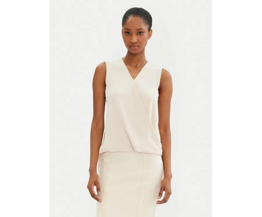 obrazek 1 Rinascimento Bluzka CFC0122910003 Beżowy Regular Fit