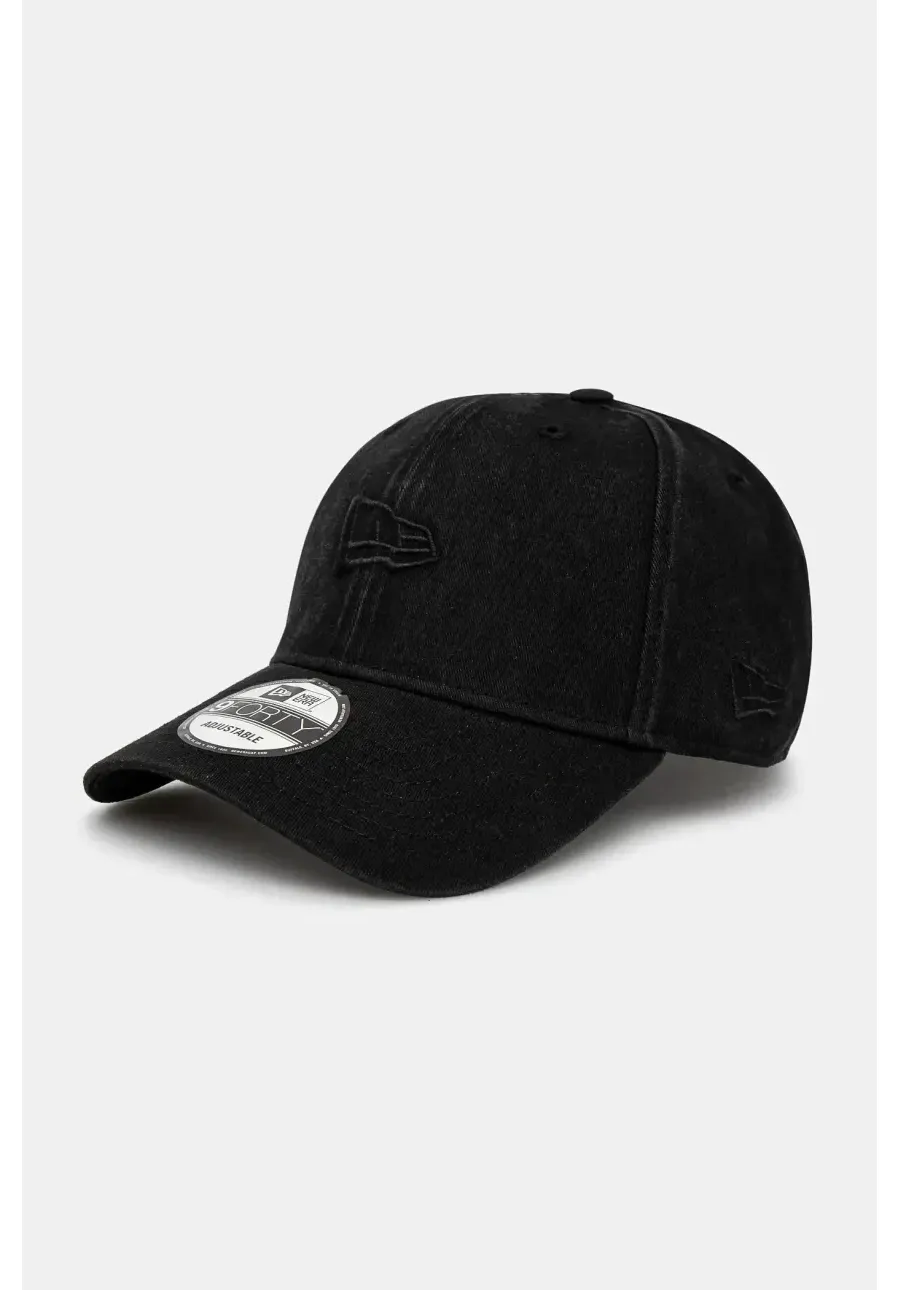obrazek 1 New Era czapka z daszkiem kolor czarny gładka 60595458