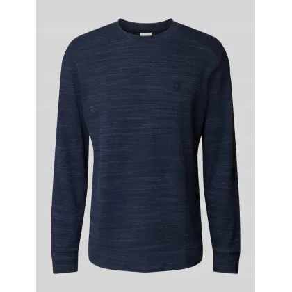 Zdjęcie Bluza o kroju regular fit z mieszanki bawełny z efektem melanżu