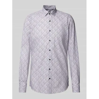 Zdjęcie Koszula biznesowa o kroju body fit z kołnierzykiem typu kent