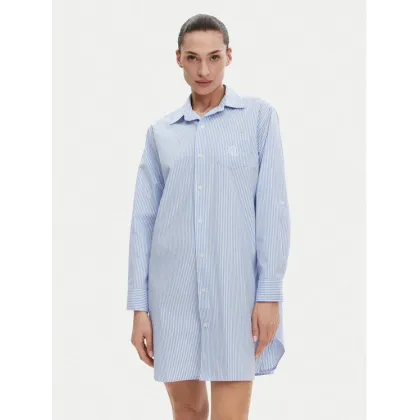 Zdjęcie LAUREN RALPH LAUREN Koszula nocna ILN32315 Niebieski Relaxed Fit