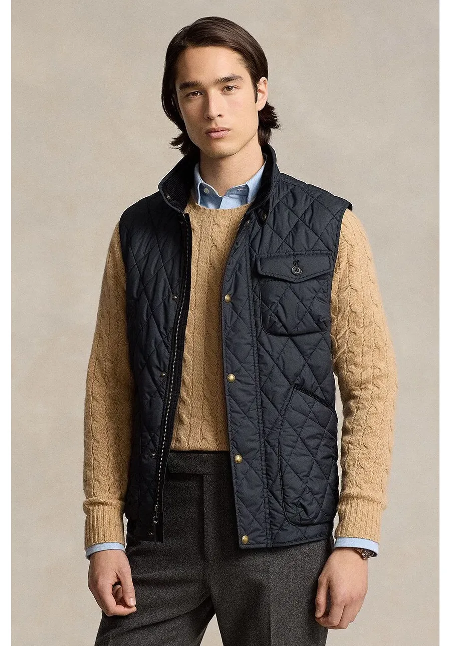 obrazek 1 Polo Ralph Lauren bezrękawnik męski kolor czarny przejściowy 710940375