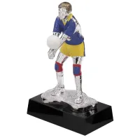 Zdjęcie Metaliczna figurka siatkarza