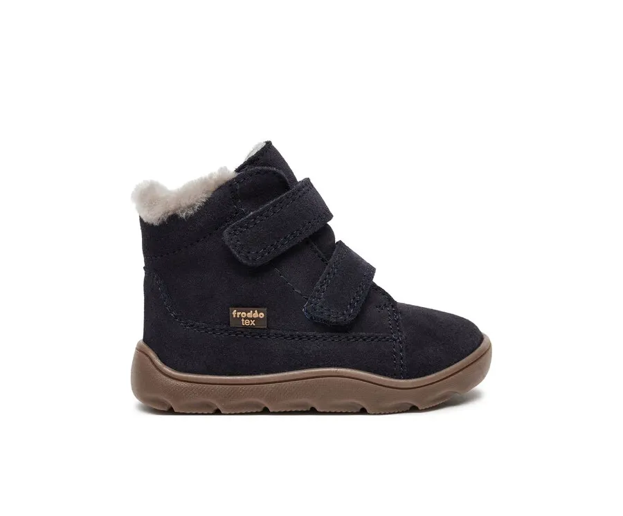 obrazek 1 Froddo Kozaki Zeru Tex Furry Barefoot G2110149 M Niebieski