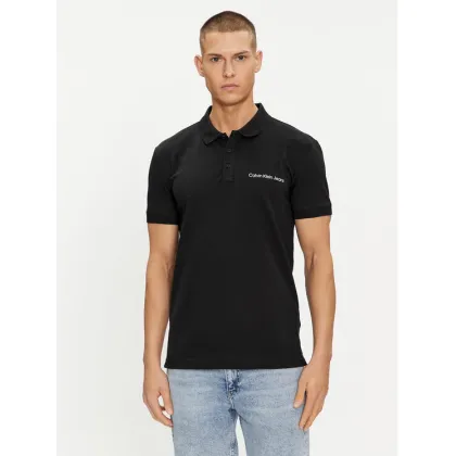 Zdjęcie Calvin Klein Jeans Polo Institutional J30J325495 Czarny Regular Fit