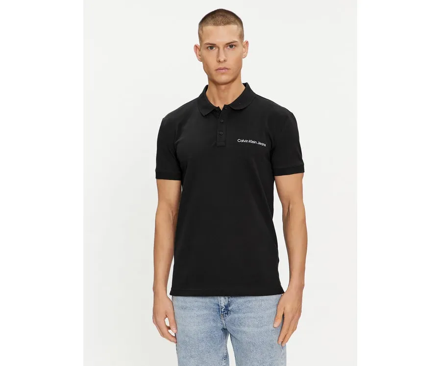 obrazek 1 Calvin Klein Jeans Polo Institutional J30J325495 Czarny Regular Fit