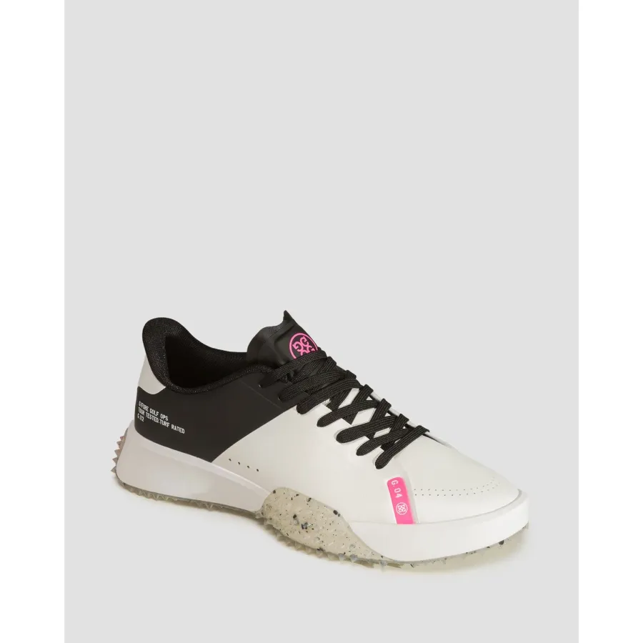 obrazek 1 Biało-czarne Buty Golfowe Męskie G/fore Stippled Sole G.112 G/Fore