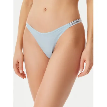 Zdjęcie Calvin Klein Underwear Stringi 000QD5157E Błękitny