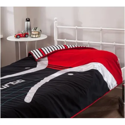 Zdjęcie Śliczna narzuta z wypełnieniem antyalergicznym do pokoju chłopca - Cilek