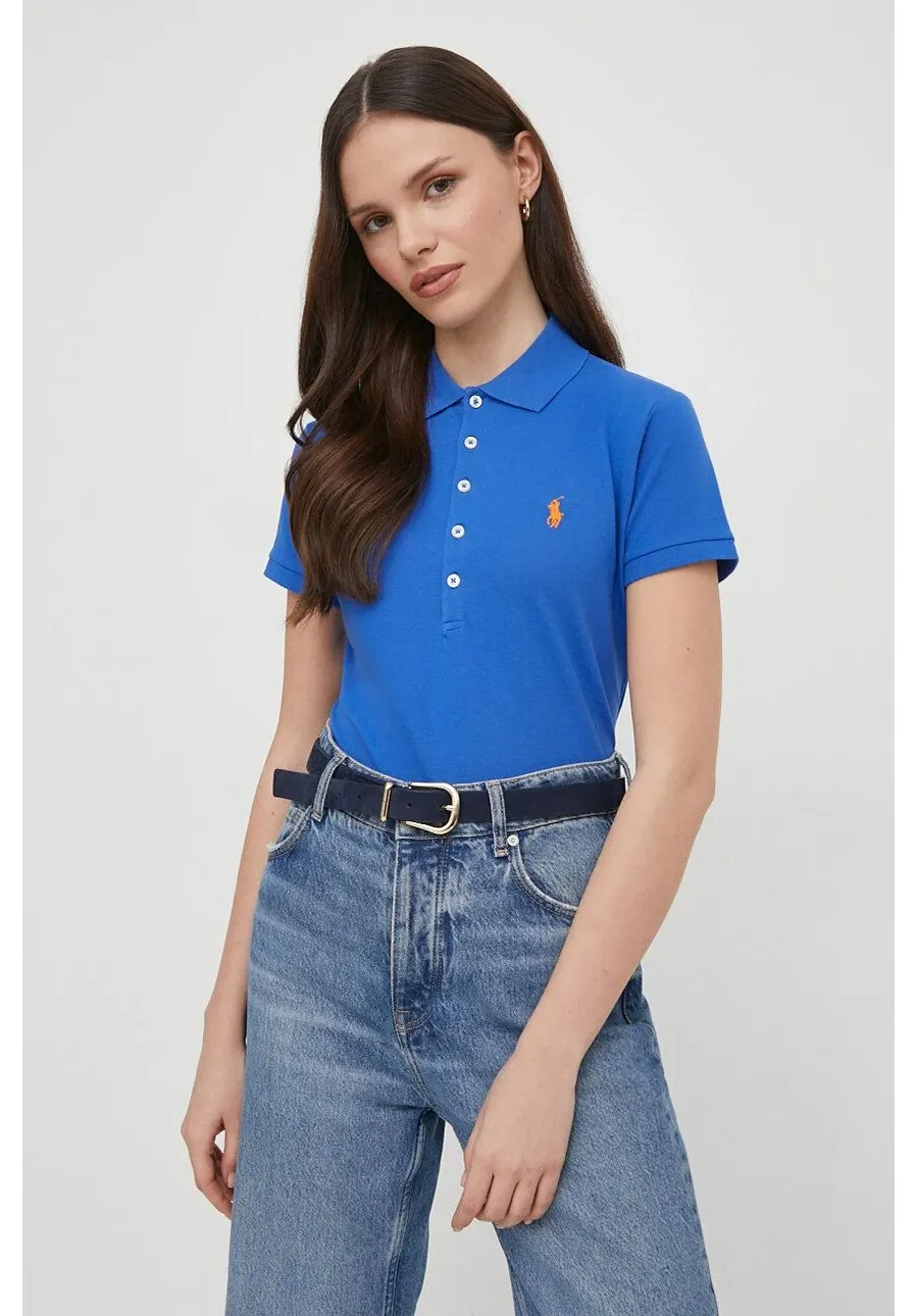 obrazek 1 Polo Ralph Lauren polo damski kolor niebieski