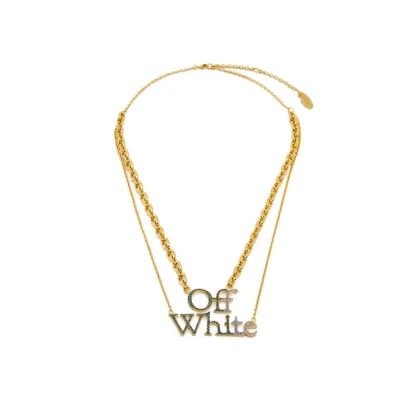 Zdjęcie Off-White Naszyjnik OWOB097S23MET0028445 Złoty
