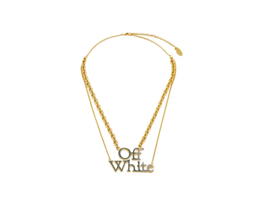 obrazek 1 Off-White Naszyjnik OWOB097S23MET0028445 Złoty