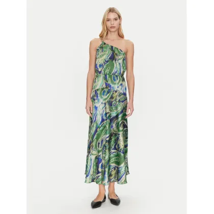 Zdjęcie Simona Corsellini Sukienka koktajlowa P25CPAB03301 Zielony Regular Fit