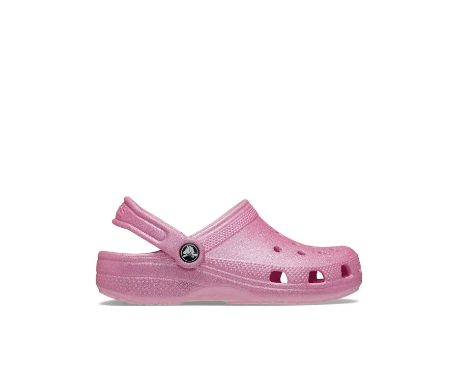 obrazek 1 Crocs Klapki Classic Glitter Clog K 206993 Różowy