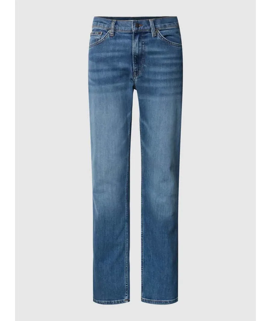 obrazek 1 Jeansy o kroju regular fit z 5 kieszeniami