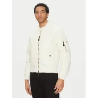 Zdjęcie Guess Jeans Kurtka bomber M5RL81 WHAA2 Écru Regular Fit