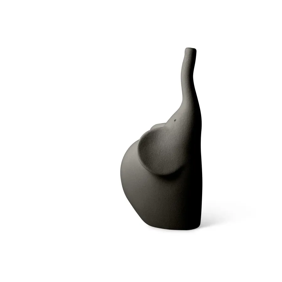 obrazek 18 Włoska ceramiczna figurka słonia - 12x9x26 cm
