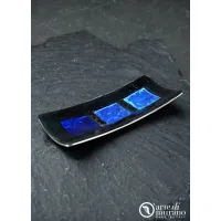 Picture Abstract plate in Murano glass, size S