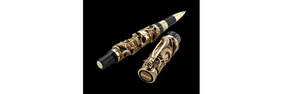 obrazek 1 Królewskie Złoto Rollerball Pen CHAOS 2012 Sylvester Stallone