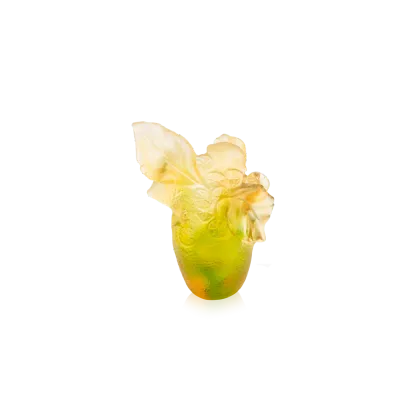 Zdjęcie Stylowy mały wazon w kształcie cytrusa – marka Daum