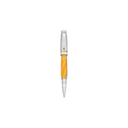 Zdjęcie Rollerball Pen Miya Argento Yellow Celluloid Montegrappa