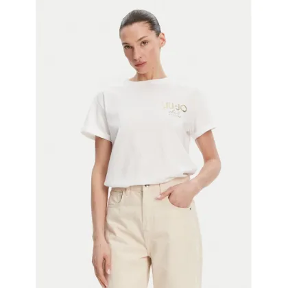 Zdjęcie Liu Jo T-Shirt WA5007 JS923 Biały Relaxed Fit